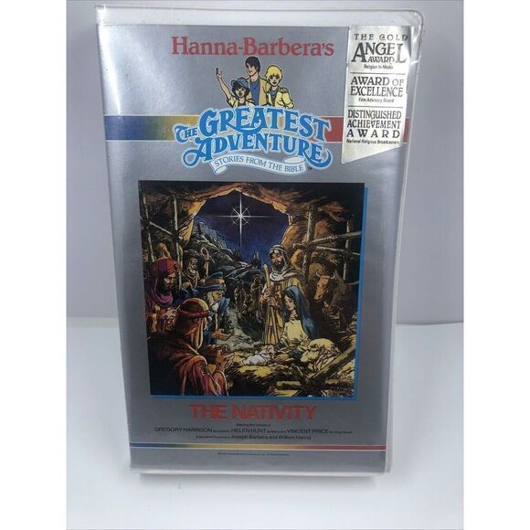 The Nativity VHS The Greatest Adventure Stories From The Bible Hanna-Barbera1987 - Picture 2 of 10